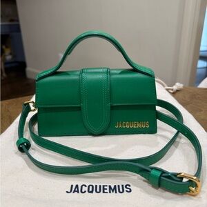 Jacquemus Green Leather Women's Bag